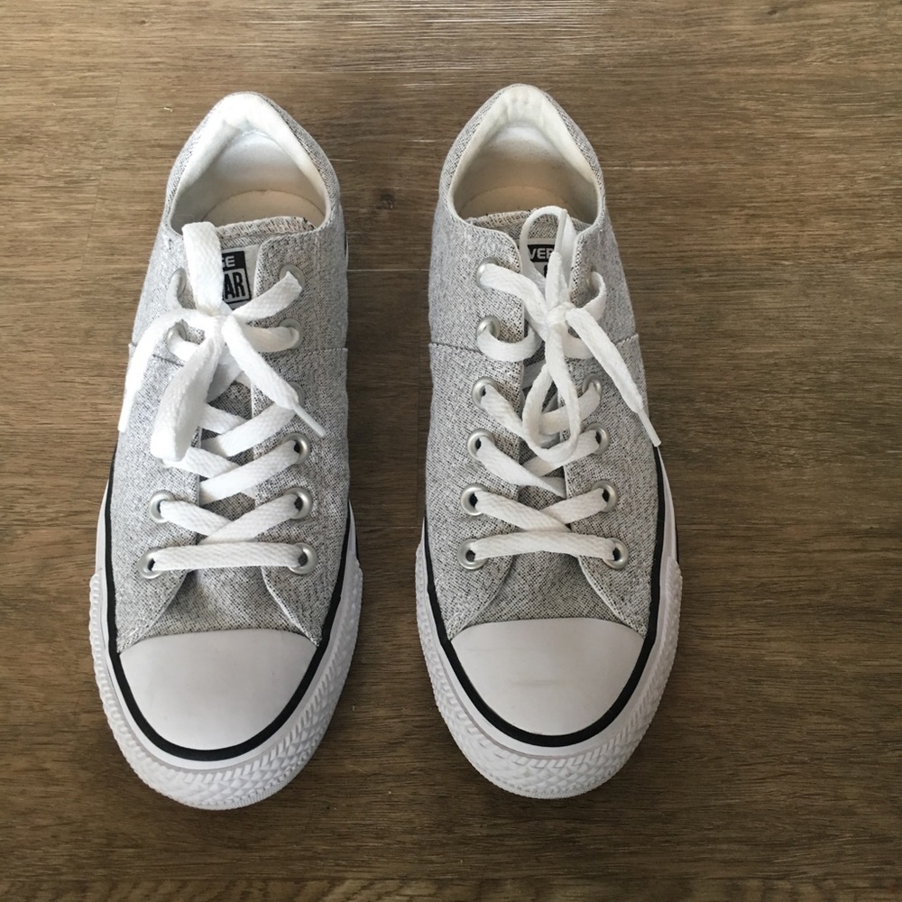 Lite Gray Heathered Converse